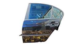 Usa Usi Portiera Portiera Stanga Spate BMW Seria 3 E46 Sedan Berlina 1997 - 2005 [LC2429]