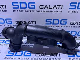 Tub Tubulatura Conducta Intercooler Turbo Turbina Turbosuflanta Ford Focus 2 1.6 TDCI 2004 - 2010 Cod 9655059180 [i0055]