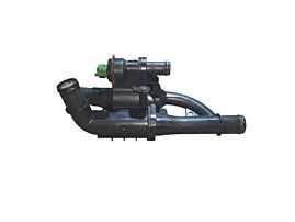 Corp Carcasa Termostat Racire cu Senzor Temperatura Apa Citroen C5 1.6 HDI 2004 - 2010 Cod 9660660380 [N2403]