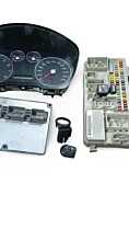 Kit Pornire ECU Calculator Motor Ceas Ceasuri Bord CIP Imobilizator si Tablou Sigurante Ford C-Max 1.8 benzina CSDA CSDB QQDA QQDB 2003 - 2010 Cod 3M51-12A650-GD 3M5T-14A073-DE [M9902]