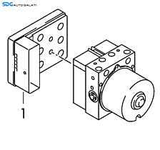 Pompa ABS Volkswagen Passat B7 2010 - 2015 Cod 3AA614109N [L8134]