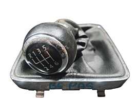 Nuca cu Manson Piele Schimbator Viteze Cutie Manuala 6 Trepte Volkswagen Passat B6 2005 - 2010 Cod 3C0711113E [N2960]