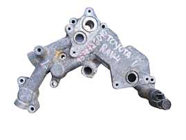 Suport Carcasa Filtru Ulei Radiator Termoflot Toyota Rav 4 2.2 D 2006 - 2012 Cod 1578126010 ( Prezinta un Dinte Rupt ) [LR1998]