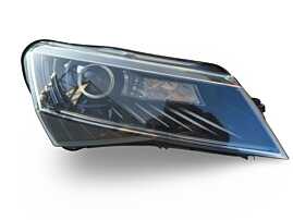 Far Dreapta cu LED si Xenon Full Complet cu Droser Drosere Skoda Superb 3 2015 - 2024 Cod 8K0941597B 3V2941016A 8U0941329 4G0907397Q [LS0666]