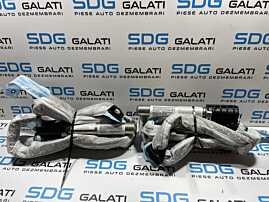 Set Airbag-uri Cortina Laterale Stanga Dreapta Audi A6 C6 Avant Break 2005 - 2011 Cod 4F9880742A 4F9880741A 30359398A 30359397A