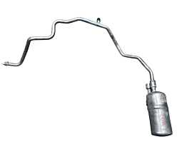 Conducta Teava AC Aer Conditionat Clima cu Butelie Vas Filtru Uscator Renault Scenic 2 1.9 DCI 2003 - 2009 Cod 8200247360 8200229446 [N3734]