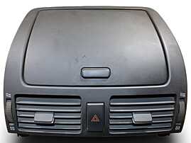 Rama Consola Ornament Central cu Gura Grila Aer Aerisire Ventilatie Bord si Spatiu Depozitare Toyota Avensis T25 2003 - 2009 [N5144]