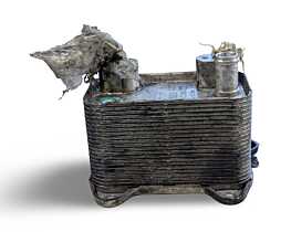 Termoflot Radiator Racitor Ulei Mercedes Clasa C Class W203 2.2 CDI 2001 - 2007 Cod A6111880501 [LR3321]