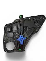 Macara Electrica pentru Geam Sticla Usa Portiera Stanga Spate Volkswagen Tiguan 5N 2007 - 2015 Cod 5N0839755C 5N0839720F [L9028]