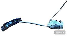 Broasca Incuietoare Usa Portiera Stanga Fata cu Suport Maner Skoda Fabia 2 2007 - 2015 Cod 1S2837015B 5N0839885H (Masina de Anglia) [L8687]