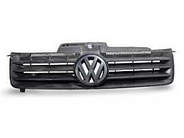 Grila Centrala cu Emblema Sigla de pe Bara Spoiler Fata Volkswagen Polo 9N 9N2 2002 - 2005 Cod 6Q0853651 [LR2731]