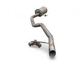 Toba Teava Esapament Evacuare Finala Volkswagen Golf 6 1.6 CAY 2008 - 2013 Cod 1K0253411CR [LC3446]