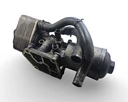 Carcasa Filtru Ulei cu Termoflot Racitor Ulei Audi Q5 8R 2.0 TDI CGLB CJCA CAGB CAHB 2008 - 2017 Cod 045115389H [A0224]