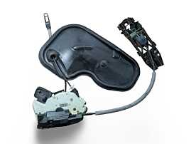 Broasca Incuietoare Usa Portiera Dreapta Spate cu Suport Maner Volkswagen Polo 5 6R 2010 - 2014 Cod 6R4839016A 6R4839916E [L9410]