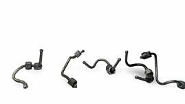Teava Tevi Conducta Conducte Combustibil Motorina Injectoare Dacia Logan 2 1.5 DCI 2012 - 2020 Cod 166843022R, 166806696R, 166804883R, 166805506R, 166804184R [MX1191]
