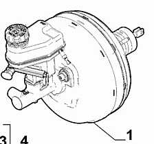 Tulumba Vacum Vacuum cu Vas si Pompa Lichid Ulei Servofrana Servo Frana Alfa Romeo 159 2005 - 2011 Cod 51747488 [L9287]