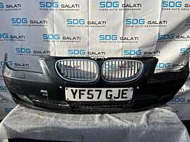 Bara Spoiler Fata Goala cu Defect Culoare Black Sapphire Metallic BMW Seria 5 E60 E61 LCI 2007 - 2010 Cod 7178696 717869613