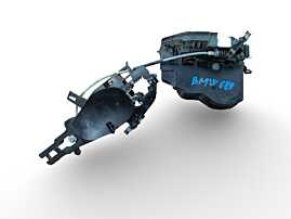 Broasca Incuietoare Usa Portiera Stanga Fata cu Suport Maner BMW Seria 3 E90 2007 - 2011 Cod A053702 [L9549]