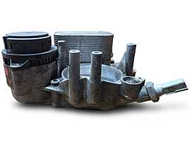 Carcasa Filtru Ulei Radiator Termoflot Racitor Ulei Volkswagen Touareg 7L 3.0 TDI 2003 - 2010 Cod 059115397L [N5346]