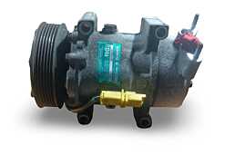 Compresor AC Aer Conditionat Clima Peugeot 307 1.4 HDI 2001 - 2008 Cod SD6V12 1575504345 [M9742]