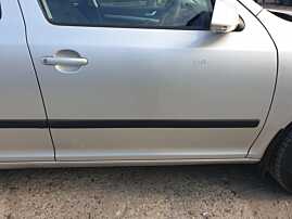 Bandou Plastic Ornament de pe Usa Portiera Dreapta Fata Skoda Octavia 2 2004 - 2008