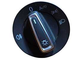 Comutator Bloc Lumini cu Proiectoare si Functie Auto Volkswagen Polo 6R 2010 - 2018 Cod 5G0941431AG 5G0941431 [N4754]