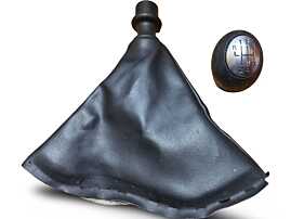 Nuca cu Manson Piele Schimbator Viteze Cutie Manuala 6+1 Trepte Renault Scenic 3 2008 - 2016 Cod 8200740239 8200555670 [N4903]