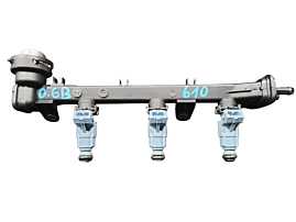 Rampa Injectoare cu Injectoare Smart Fortwo 0.7 Benzina 1998 - 2006 Cod A1600700295 0280151083 2435170172 0003099V004 [N3860]