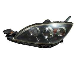 Far Stanga cu Lupa FARA Xenon Complet cu Suport FAR Mazda 3 2003 - 2009 [LR1293]