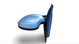 Oglinda Stanga Electrica cu Pliere Rabatare Manuala BMW Seria 3 E90 E91 2004 - 2007 [LR2364]