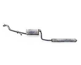 Ansamblu Complet Evacuare Toba Tobe Teava Esapament Intermediara Finala Ford Focus 2 Hatchback Scurt 1.6 16V 2004 - 2010 [LC3429]