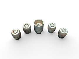 Set Prezoane Antifurt Roti Jante Mazda 6 2002 - 2008 [A0782]
