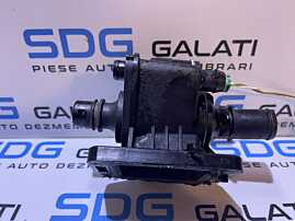 Corp Carcasa Flansa Termostat Senzor Temperatura Apa Motor Peugeot 206 1.4 HDI 2001 - 2012 Cod 848683C