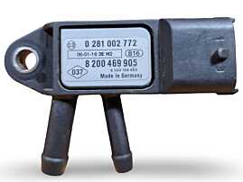 Senzor Presiune Gaze Evacuare Nissan Qashqai J10 1.6 DCI 2010 - 2013 Cod 8200469905 0281002772 [N4952]