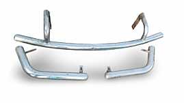 Bara de Protectie Spate Inox cu Coltare Laterale Chevrolet Captiva 2006 - 2011 [MX0885]
