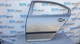 Bandou Ornament Plastic de pe Usa Portiera Stanga Spate Skoda Octavia 2 Hatchback Berlina 2004 - 2008