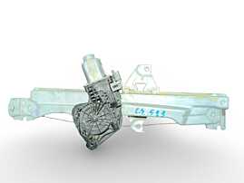 Macara Electrica pentru Geam Sticla Usa Portiera Stanga Spate cu Motoras Citroen C4 2 II 2010 - 2018 Cod 121797ARG [LR4566]