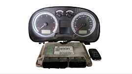 Kit Pornire ECU Calculator Motor Ceas Ceasuri Bord Chei Cheie CIP Imobilizator Volkswagen Bora 1.6 BCB 1998 - 2005 Cod 036906034DR 1J5920826A [LR2388]
