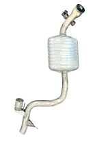 Toba Teava Finala Evacuare Esapament BMW Seria 3 E90 E91 2.0 Diesel 2004 - 2011 Cod 7795777 2130508 [LC2401]