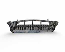 Ornament Scut Protectie Plastic Spoiler Bara Fata Audi Q5 8R 2008 - 2017 Cod 8R0807233 [LC4069]