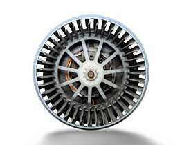 Aeroterma Motoras Ventilator Habitaclu Alfa Romeo 159 2005 - 2011 Cod 173-60078-02 [L9268]