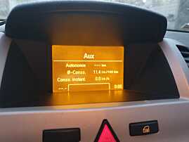Display Ecran Afisaj Radio Bord Opel Zafira B 2005 - 2011