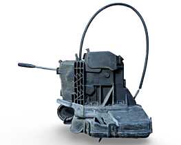 Broasca Incuietoare Usa Portiera Dreapta Fata Mercedes Clasa C Class W203 2001 - 2007 Cod 2037200435 [L9189]