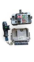 Kit Pornire ECU Calculator Motor Tablou Sigurante si Contact cu Cheie Fiat Doblo 1.9 JTD 2000 - 2010 Cod 51809513, 0281013675 [MX0495]