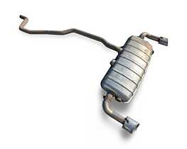 Toba Teava Esapament Evacuare Finala Volkswagen Touareg 7P 3.0 TDI 2010 - 2018 Cod 7P6253681T, 7P6253682T [LC3624]