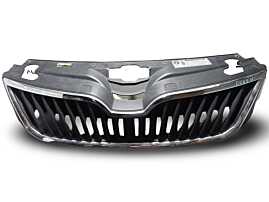 Grila Fata Radiator Skoda Rapid 2012 - 2017 Cod 5JA853668 [K4349]