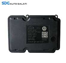 Unitate Modul Calculator Pompa ABS doar Partea Electrica Audi A3 8P 2004 - 2013 Cod 1K0614517BD 1K0907379AD [C7939]