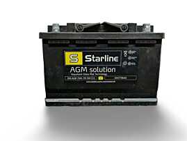 Baterie Acumulator Auto AGM 70AH 760A Starline 44477800S Volkswagen Audi Seat Skoda Ford Opel Toyota BMW Mercedes Renault Peugeot Dacia [L9798]