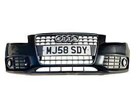 Bara Spoiler Fata Completa cu Grila si Emblema Audi A4 B8 NFL Non Facelift 2008 - 2012 Culoare LZ9Y [K5222] [K5223]