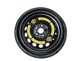 Roata Janta Rezerva Slim 5x120 195 80 R17 17 Volkswagen Touareg 2.5 TDI 2003 - 2010 Cod 7L6601027B [L2857]